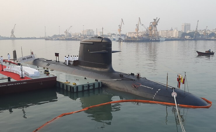 INS Vagir, Kalvari class Submarine commissioned into Indian Navy