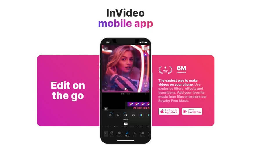 InVideo Mobile App